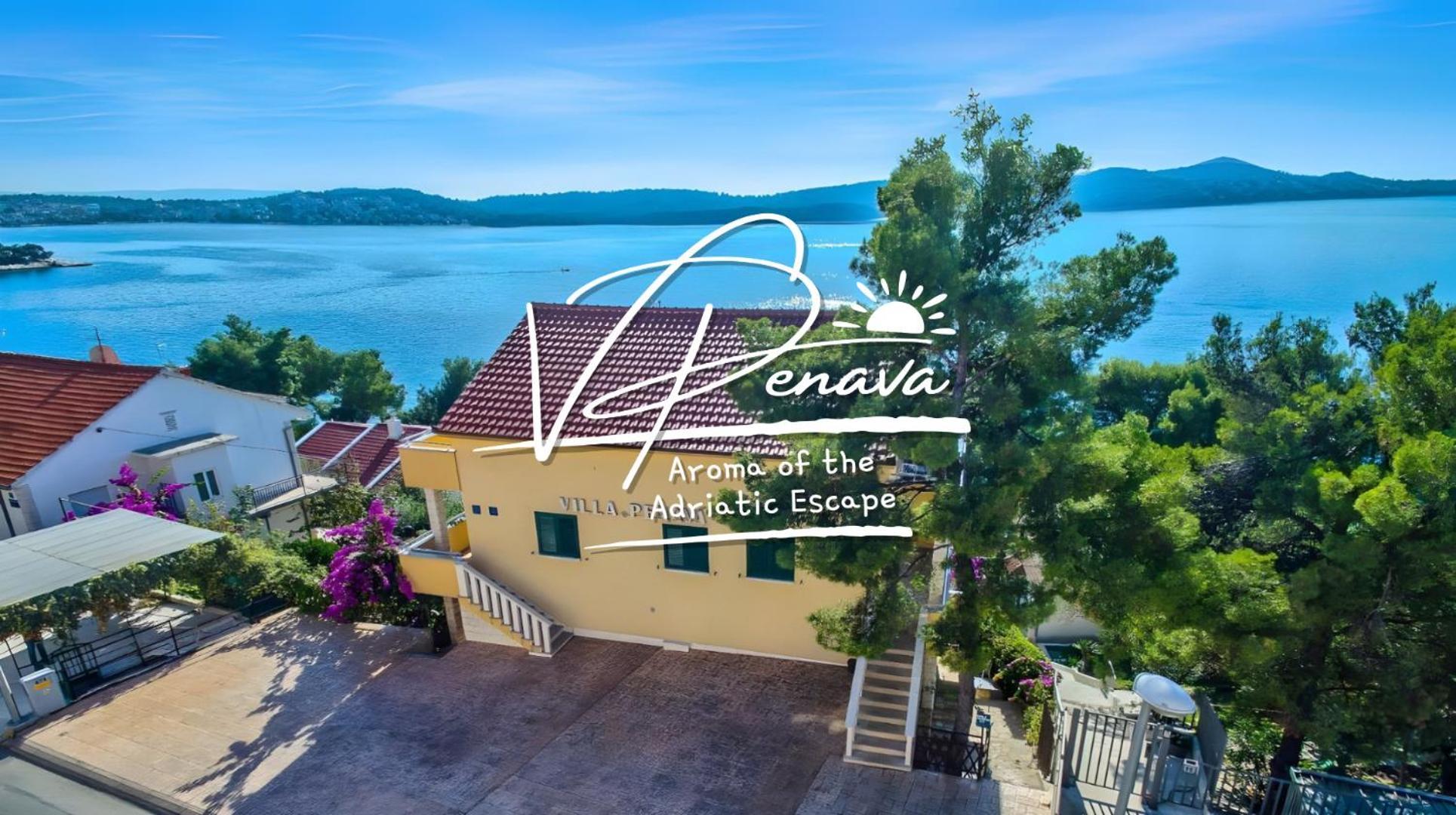 Villa Penava, Private Beach, Pool And 7Min To Trogir Exterior foto